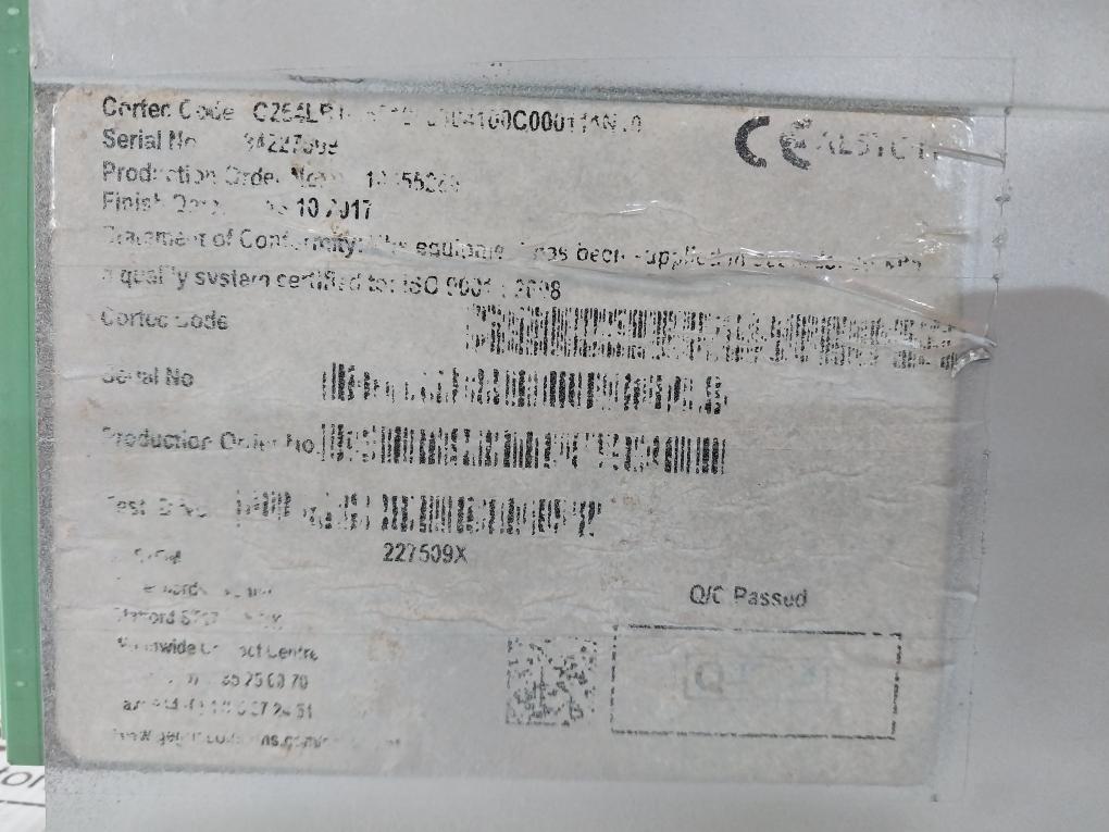 Modular Substation Controller Alstom 50/60Hz