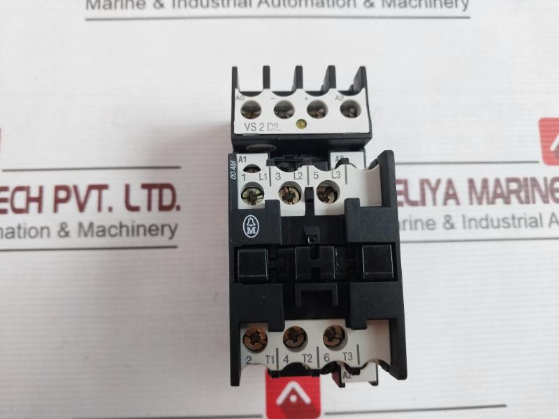 Moeller Dil00Am Contactor With Relay Vs 2 Dil 3 Pole 220V Dc Dc-13.0,11A