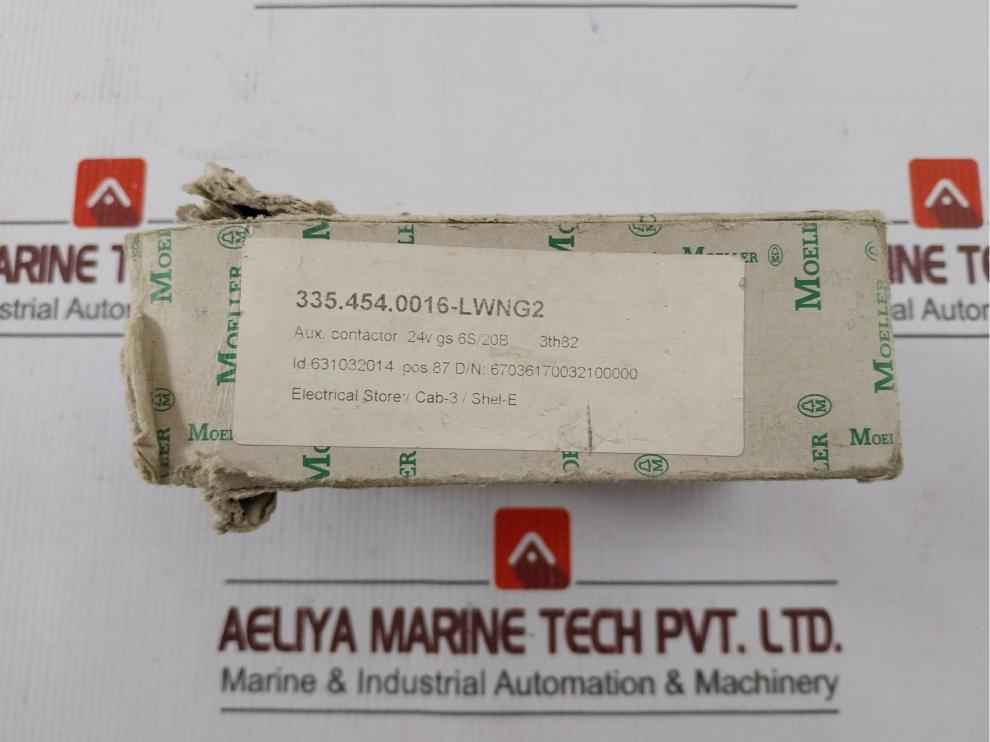 Moeller Dila-40 Aux.contactor 24v Gs 6s/20b 3th82 75c
