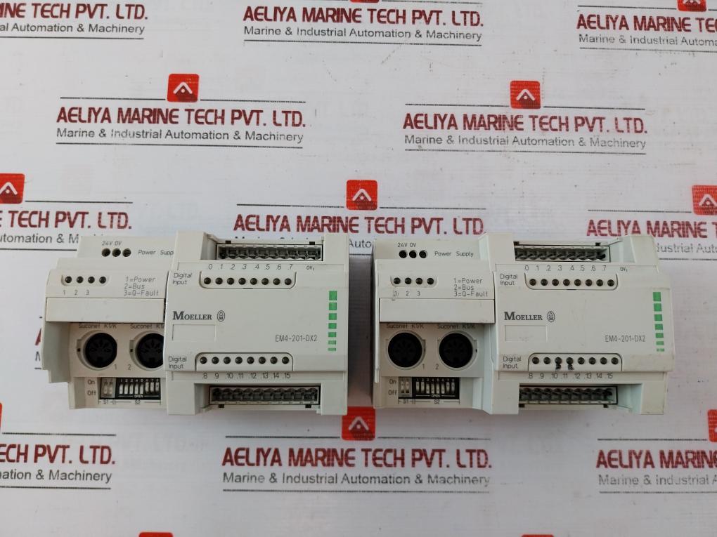 Moeller Em4-201-dx2 Remote Expansion Module 24vdc 6ma 2ms