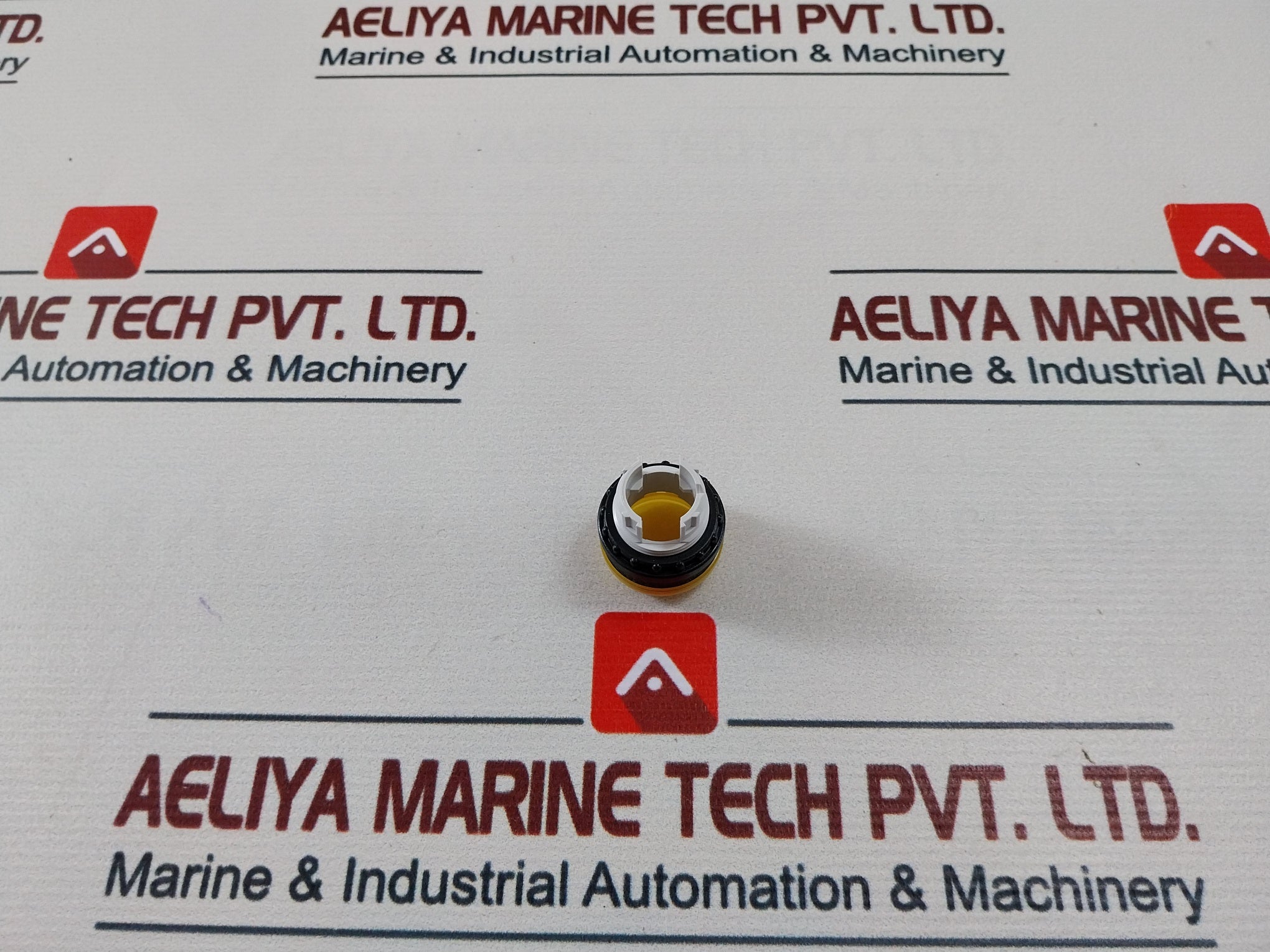 Moeller M22-led230-w Push Button Round Yellow Pilot Light