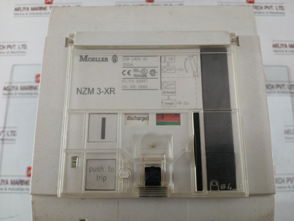 Nzm 3-xr Remote Operator Circuit Breaker 208-240Vac 350Va Moeller