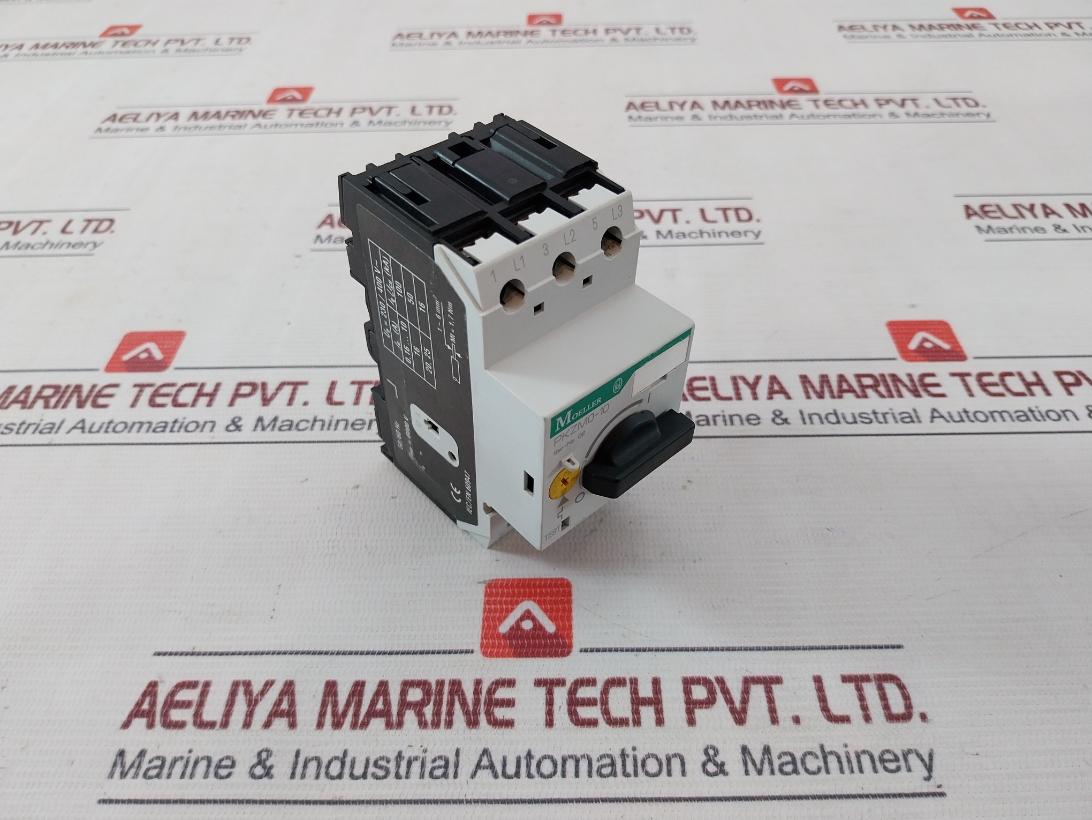 Moeller Pkzm0-10 Thermal Magnetic Circuit Breaker 50/60Hz