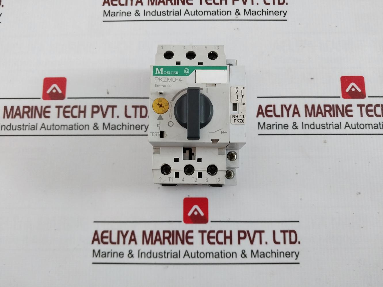 Moeller Pkzm0-4 Motor-protective Circuit-breaker 5A-600Vac A600