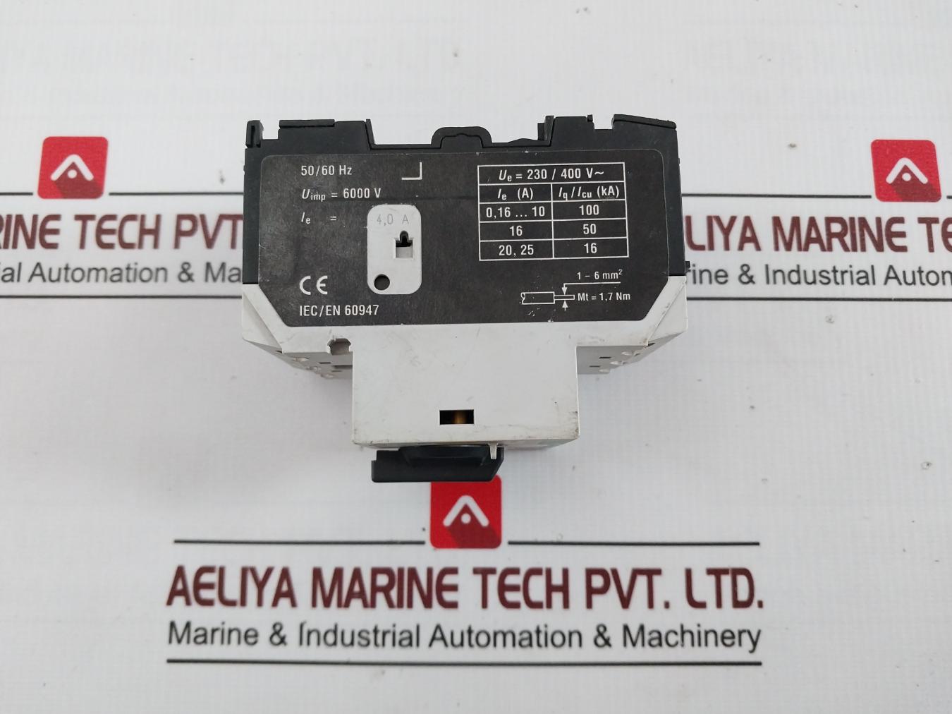 Moeller Pkzm0-4 Motor-protective Circuit-breaker 5A-600Vac A600