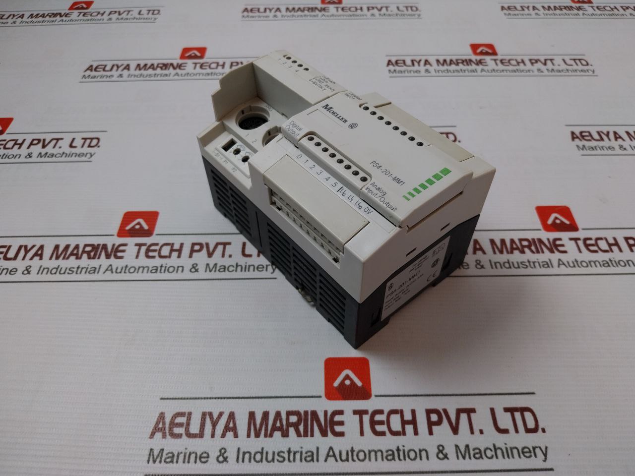 Moeller Ps4-201-mm1 Programmable Logic Controller 24Vdc 0.8A 8Dig 2Ana