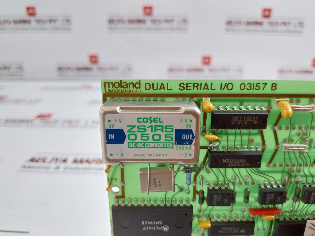 Moland Dual Serial Input/Output Pcb Module 03157 B