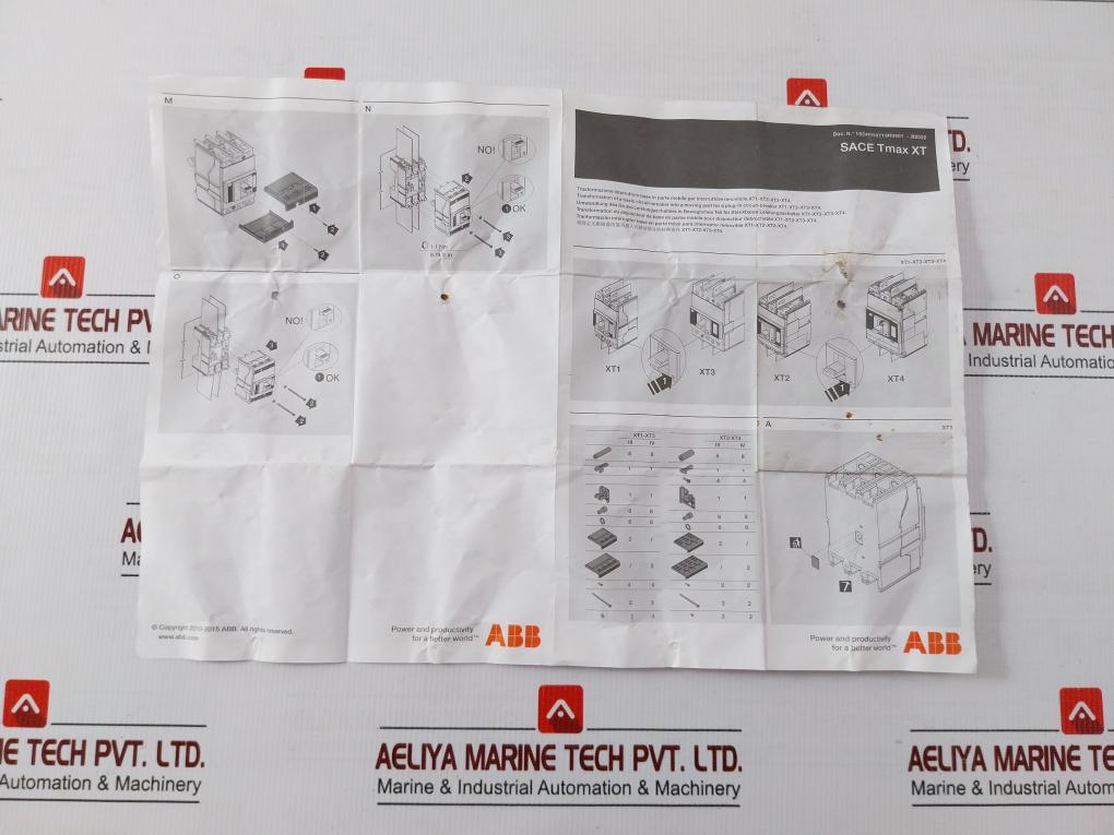 Molded Case Circuit Breaker 1000V Sace Tmax Abb Xt2S 160