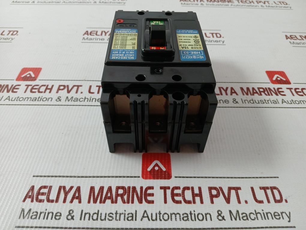 Molded Case Circuit Breaker Hbe-53 Hyundai 660V