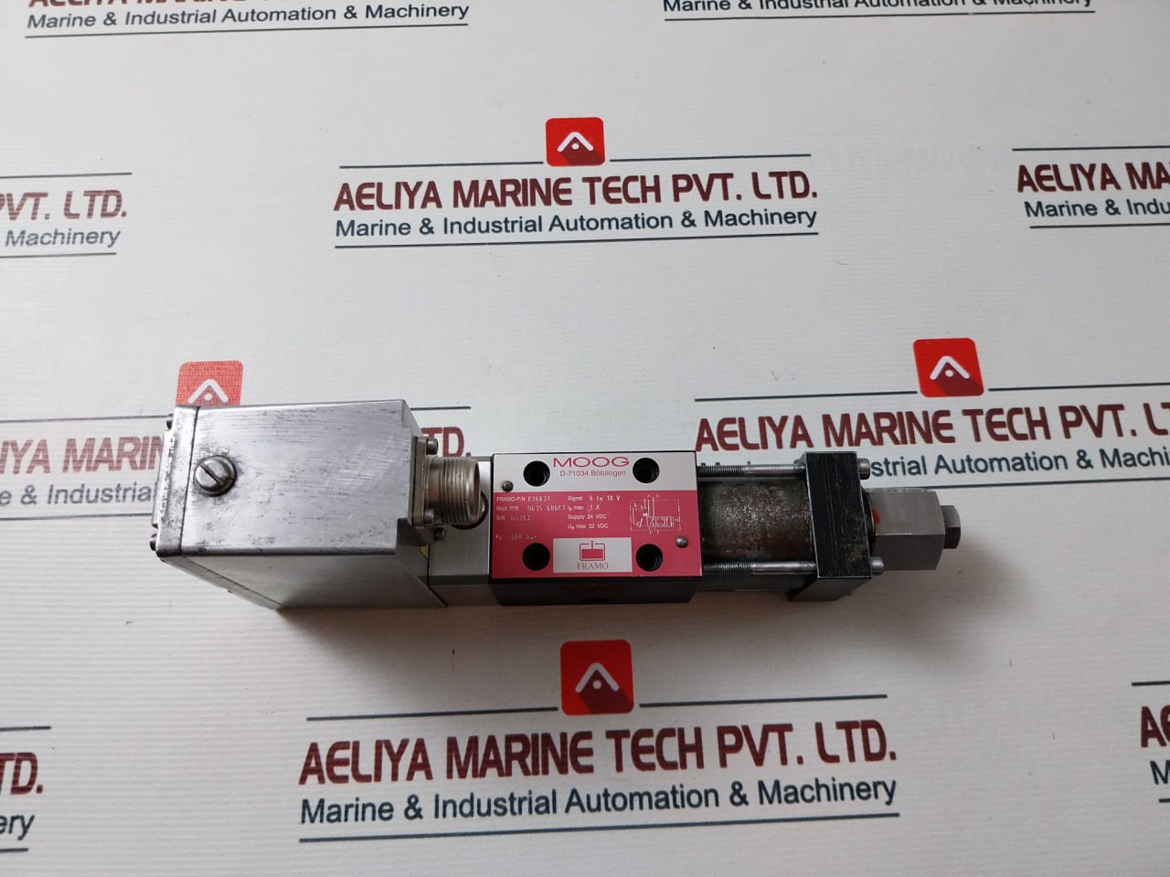 Moog D635-606Ct Proportional Control Valve 300 Bar A16637