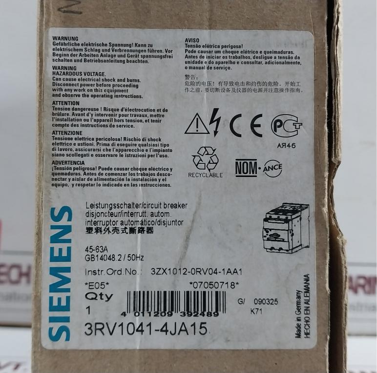Motor-Protection-Circuit-Breaker-50-60Hz-Siemens-3Rv1041-4Ja15-208727-11