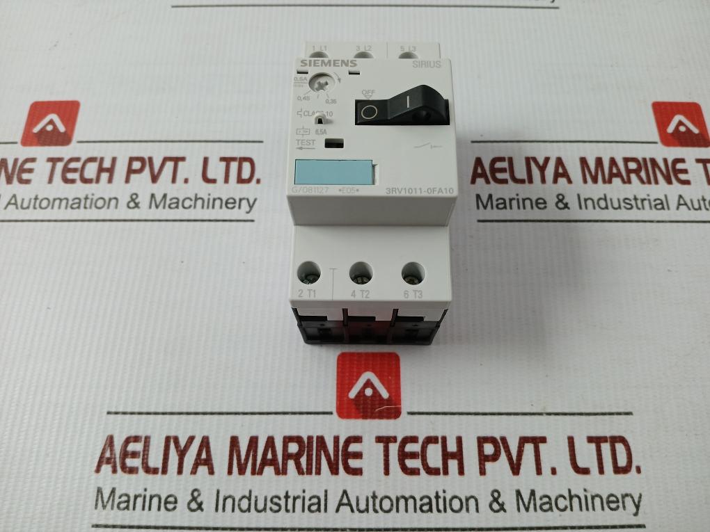 Motor Protection Circuit Breaker 3Rv1011-0Fa10 Siemens 600V