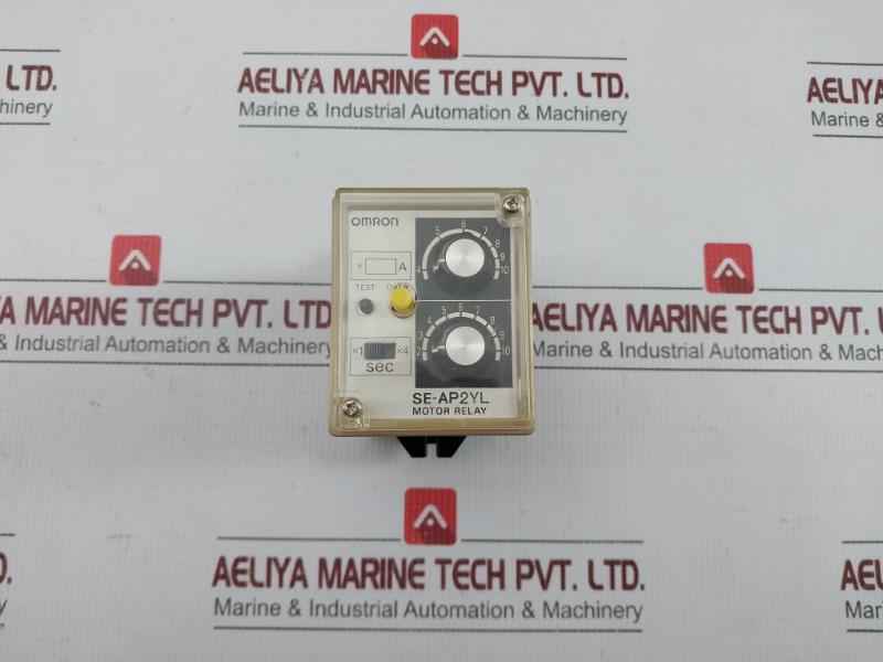 Motor Relay 200/220Vac 50/60Hz Omron Se-ap2Yl