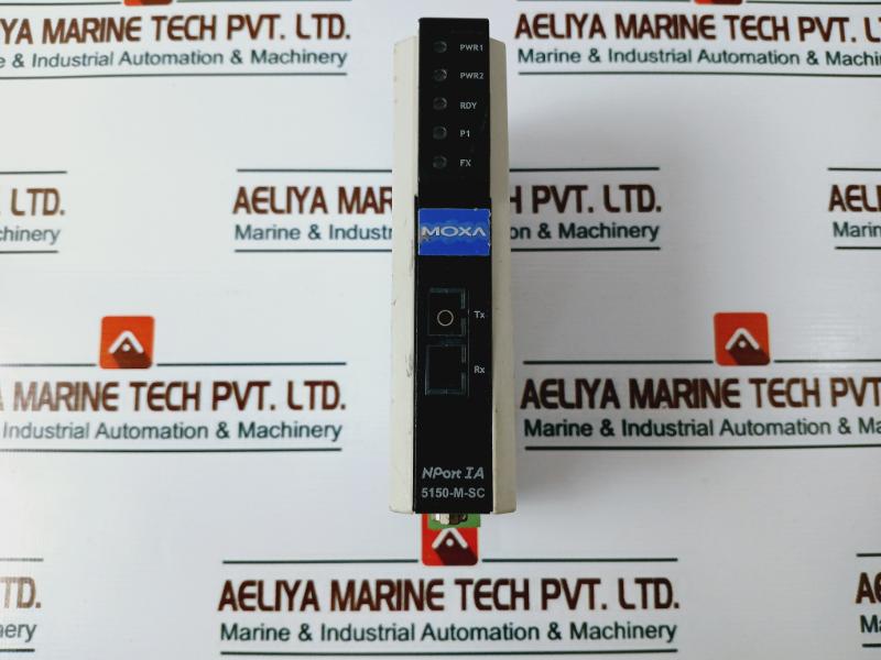 Moxa Nport Ia5150-m-sc Connector 1201051500417, 12-48Vdc