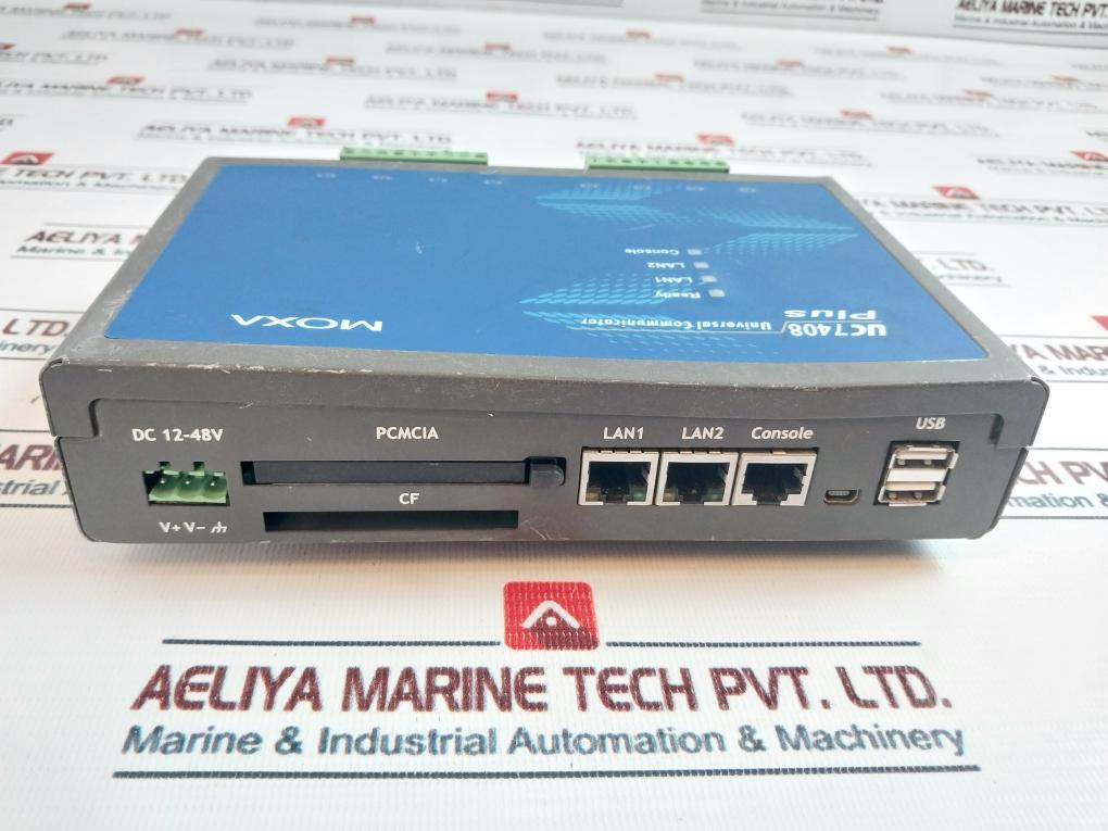 Moxa Technologies Uc-7408-lx Plus Univeral Communicator 12-48 Vdc