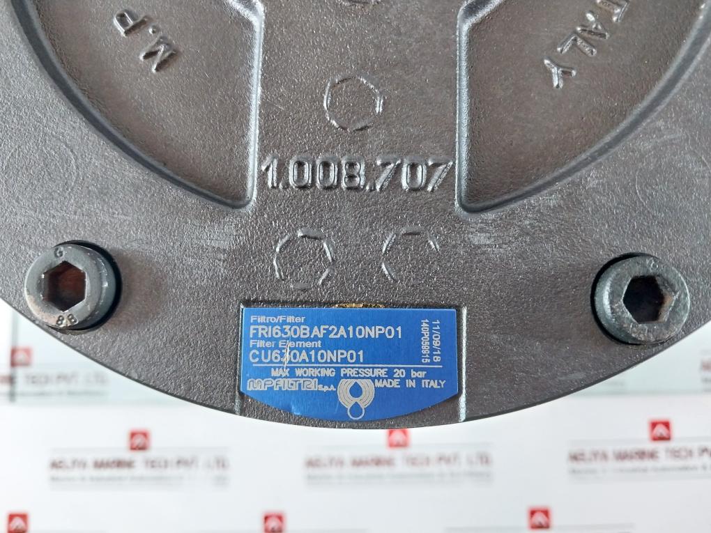 Mpfiltri Fri630baf2a10np01 Filter Connection, 20 Bar 140p059915