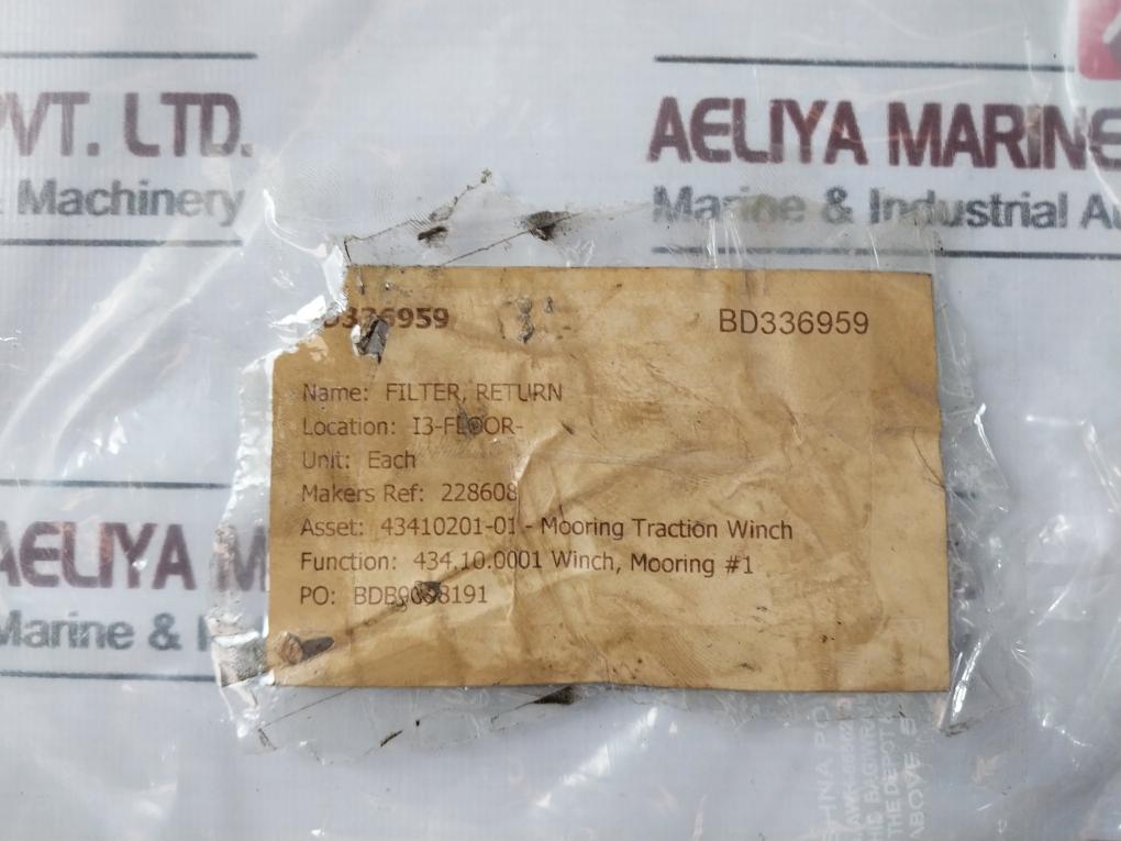 Mpfiltri Fri630baf2a10np01 Filter Connection, 20 Bar 140p059915