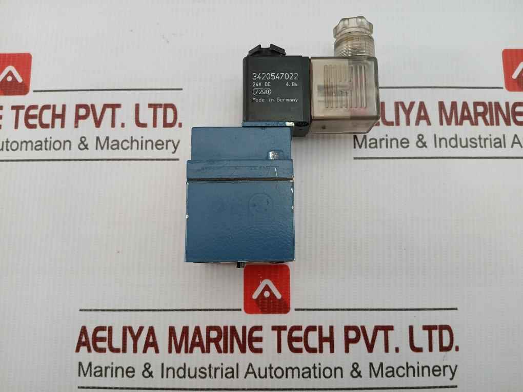 Mpm Pneumatic Directional Valve 3722250220 Rexroth 24V Dc 4.8 W