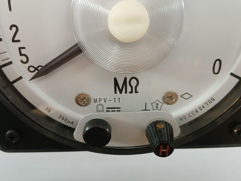 Mpv-11 Non-contact Meter Relay 0 TO 5 ∞ MΩ Toyo Keiki