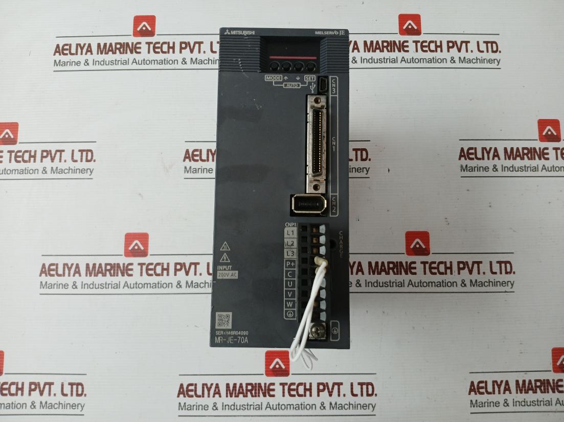 Mr-je-70A Servo Driver Input: 3Ac/Ac200-240V 3.8A/6.5A 50/60Hz Ip20 Mitsubishi