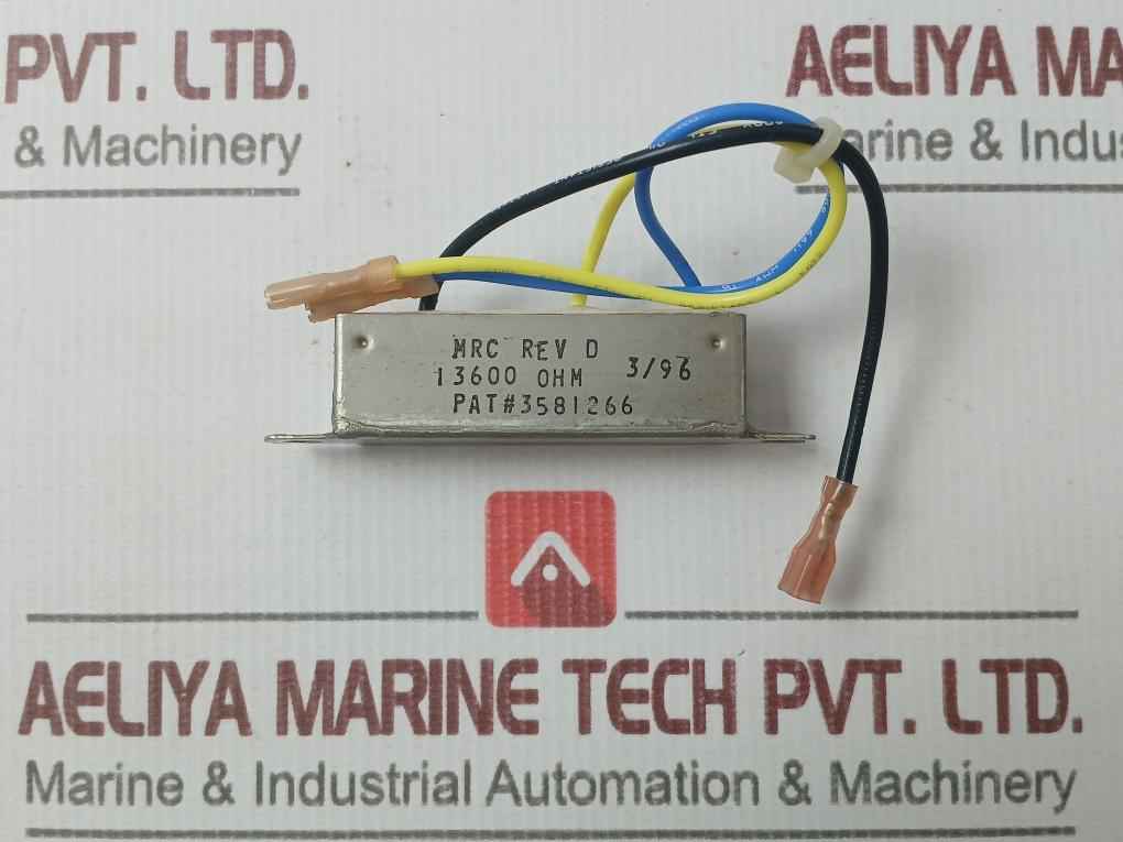 Mrc 3581266 Resistor 13600 Ohm Rev-d
