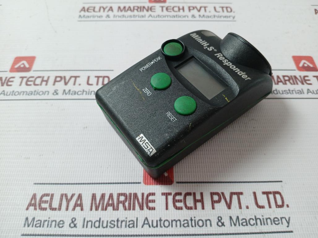 Msa Mini H2S Responder Oxygen Detector