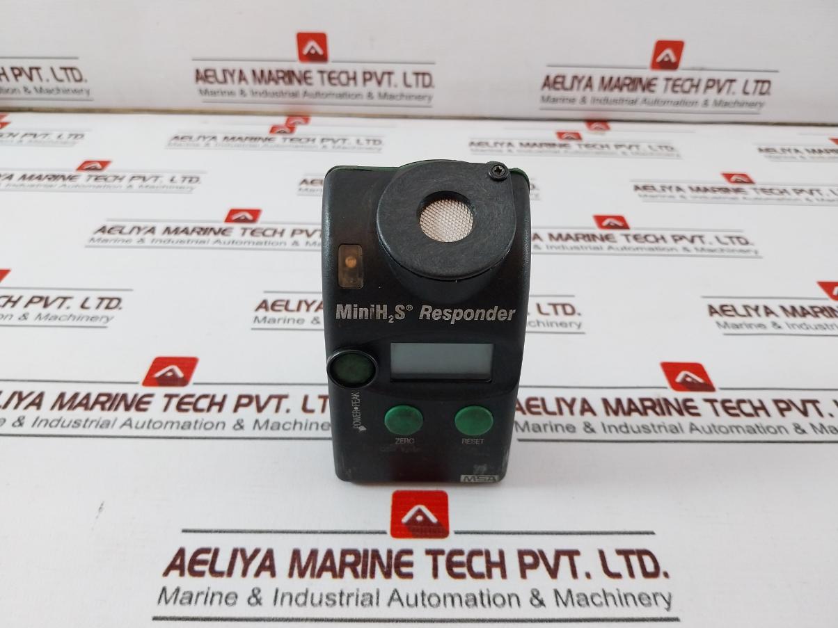 Msa Minih2S Responder Oxygen Detector