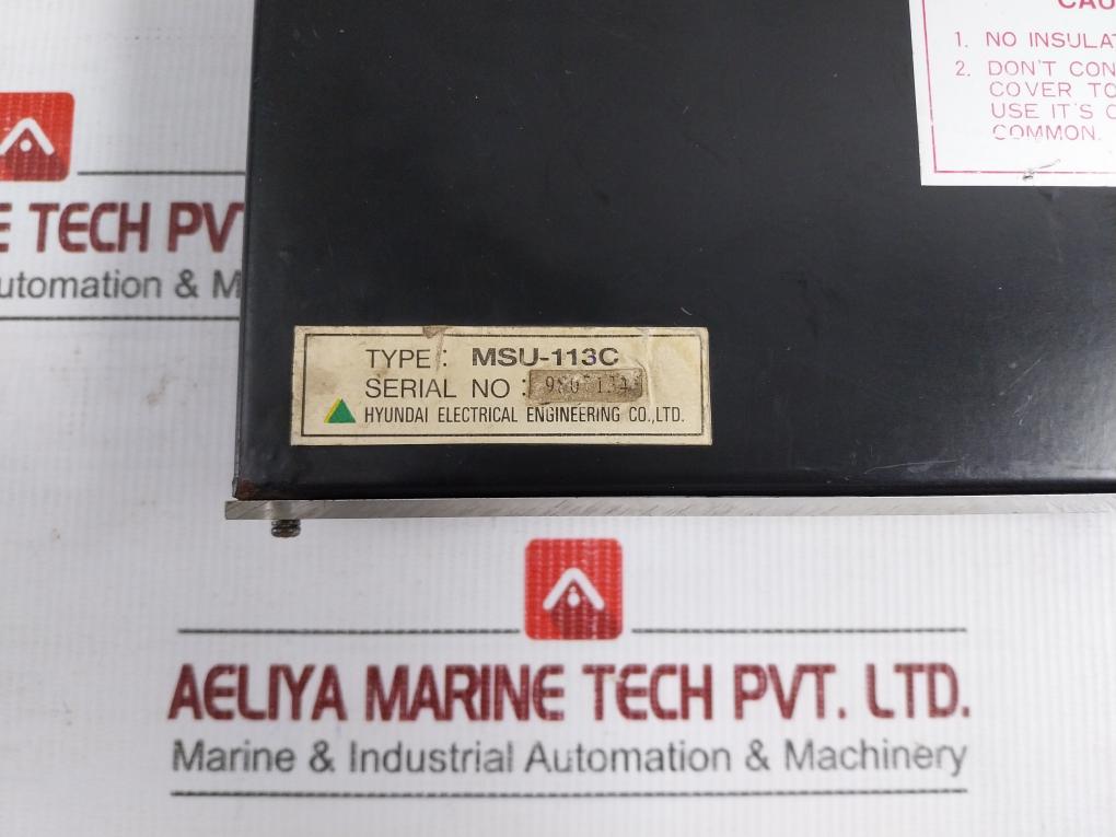 Msu-113C Motor Auto Control Unit Hyundai
