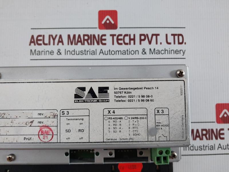 Mt-60 Control Panel 60V Ac/Dc Sae