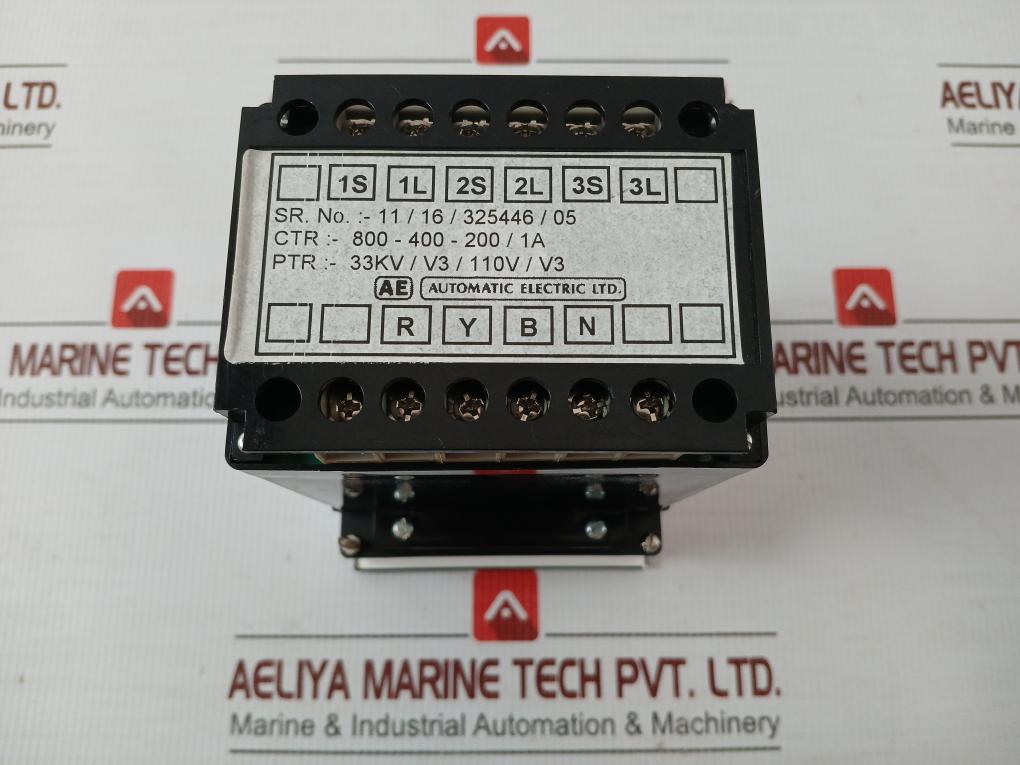Mt-varmeter-sq-96 Analog Power Meter By Automatic Electric