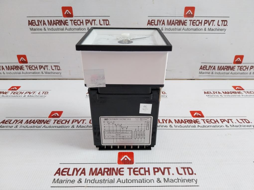 Mt-wattmeter-sq-96 Automatic Electric Analog Megawatt Power Meter
