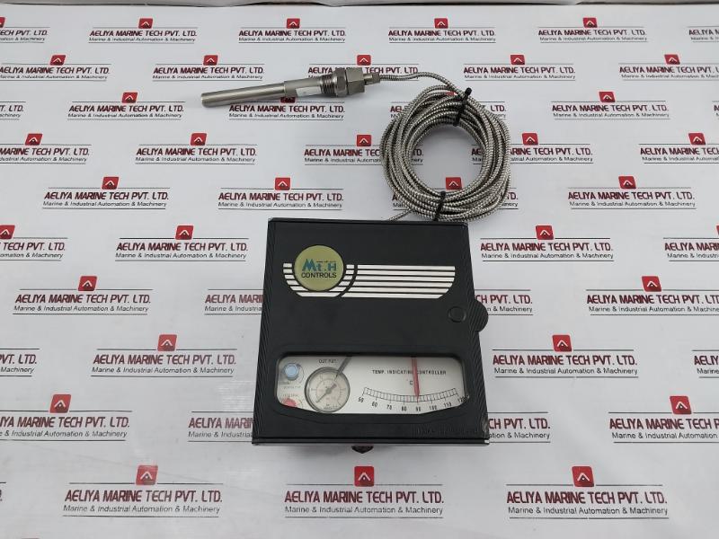 Mt. H Con-t100 Temperature Indicating Controller, 0-2.5 Bar, 0-0.25 Mpa