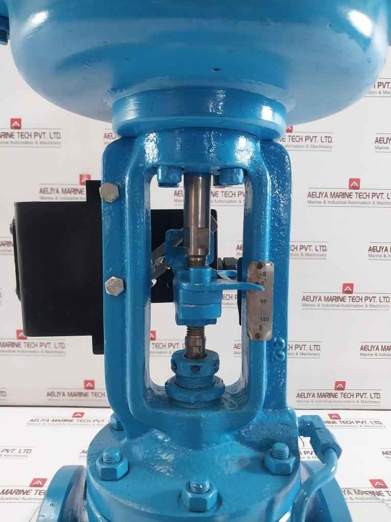 Mt.H Control Valves 2-way Pneumatic Control Valve W/ Smart Positioner Hnd-fln