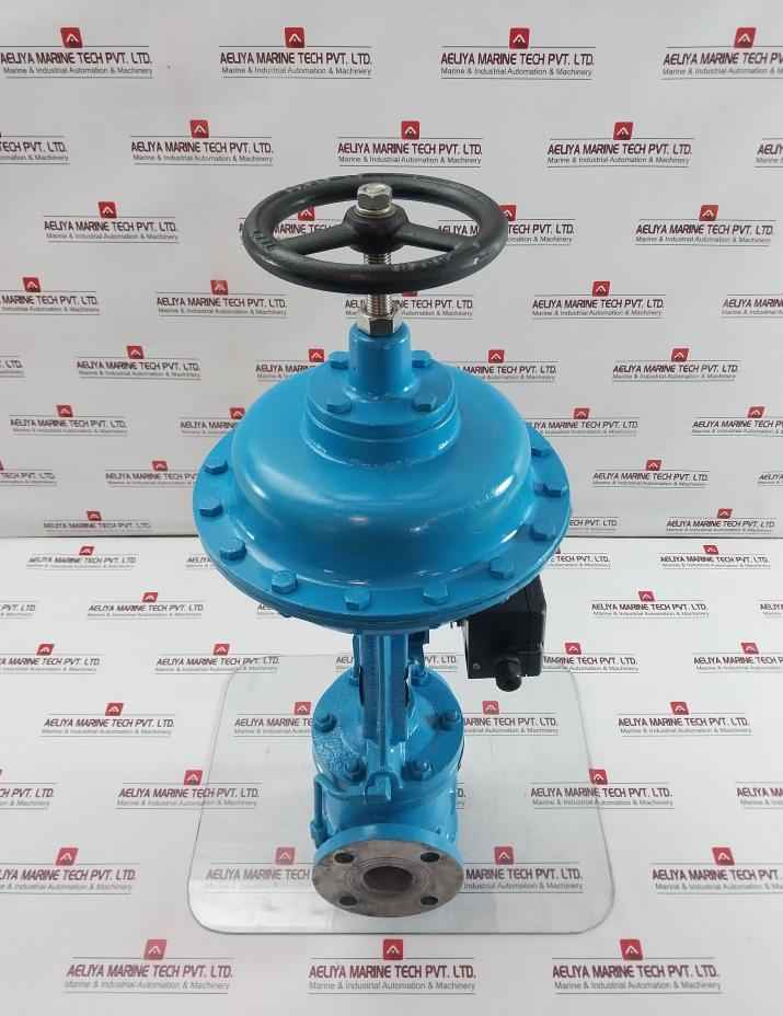 Mt.H Control Valves 2-way Pneumatic Control Valve W/ Smart Positioner Hnd-fln
