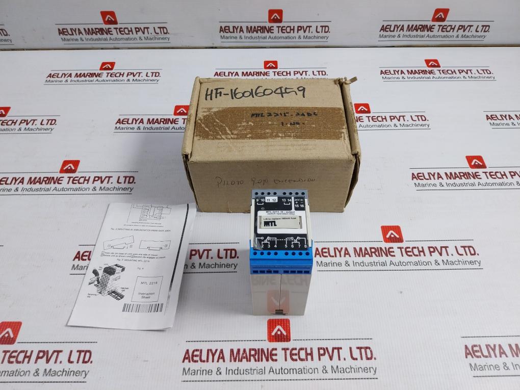 Mtl-2215 Is-output Switch Operated Relay Measurement Technology