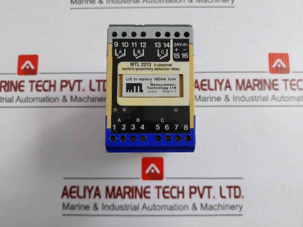 Mtl 2213 Proximity Detector Relay Measurement Technology 250V Dc