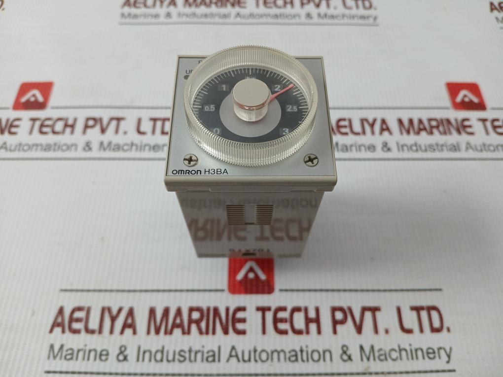 Multi-range Analogue Timer Delay Relay 220Vac 50/60Hz Omron H3Ba-n8H