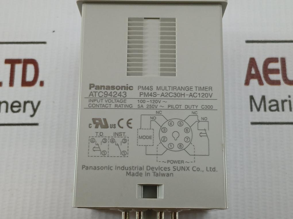 Multi-range Timer Pm4S Panasonic 0 To 3