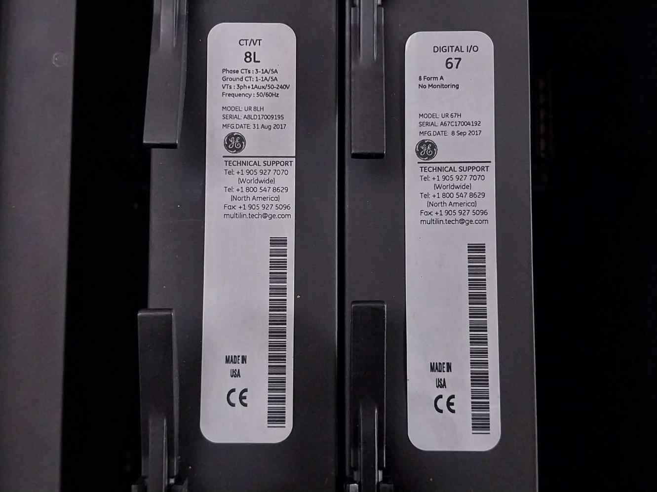 Multilin T60 Transformer Protection System Ge T60Uj3Hkhf8Nh6Dm8Lp67U67Wxx 50/60Hz