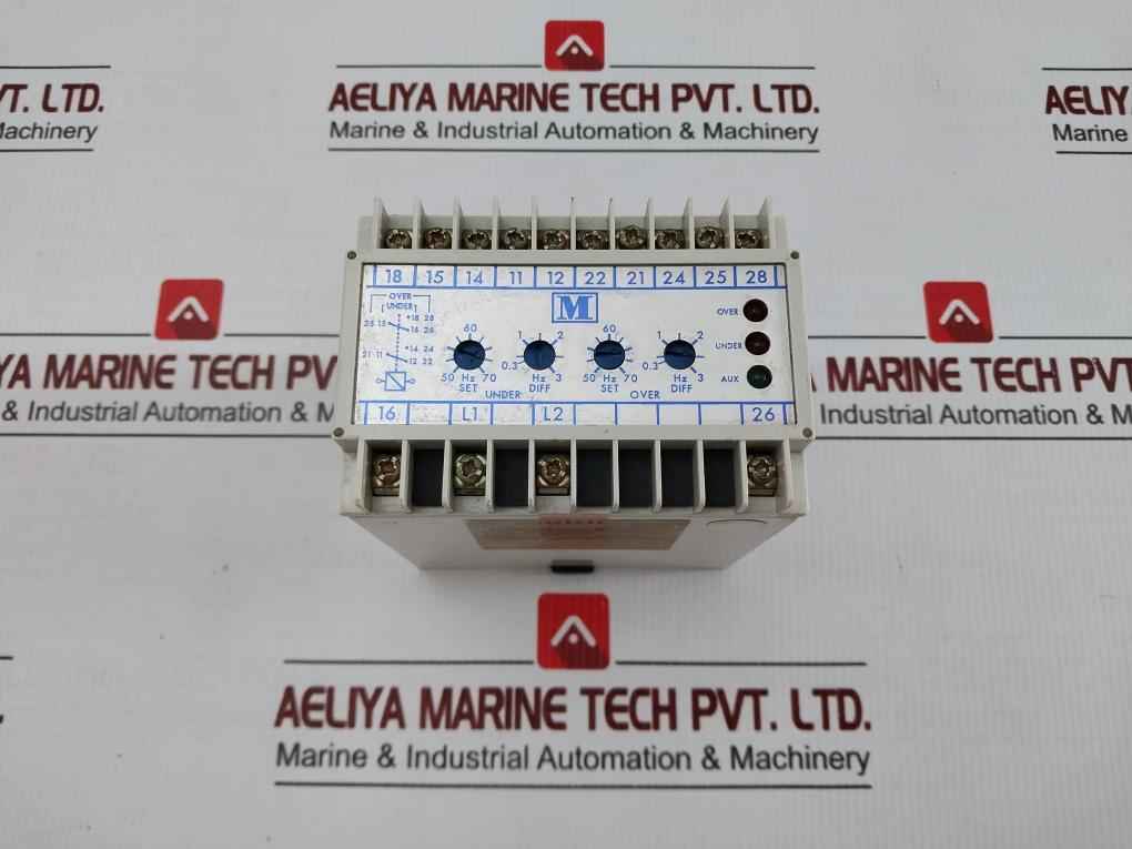 Multitek 220V 50-70Hz Frequency Relay M200-f1C