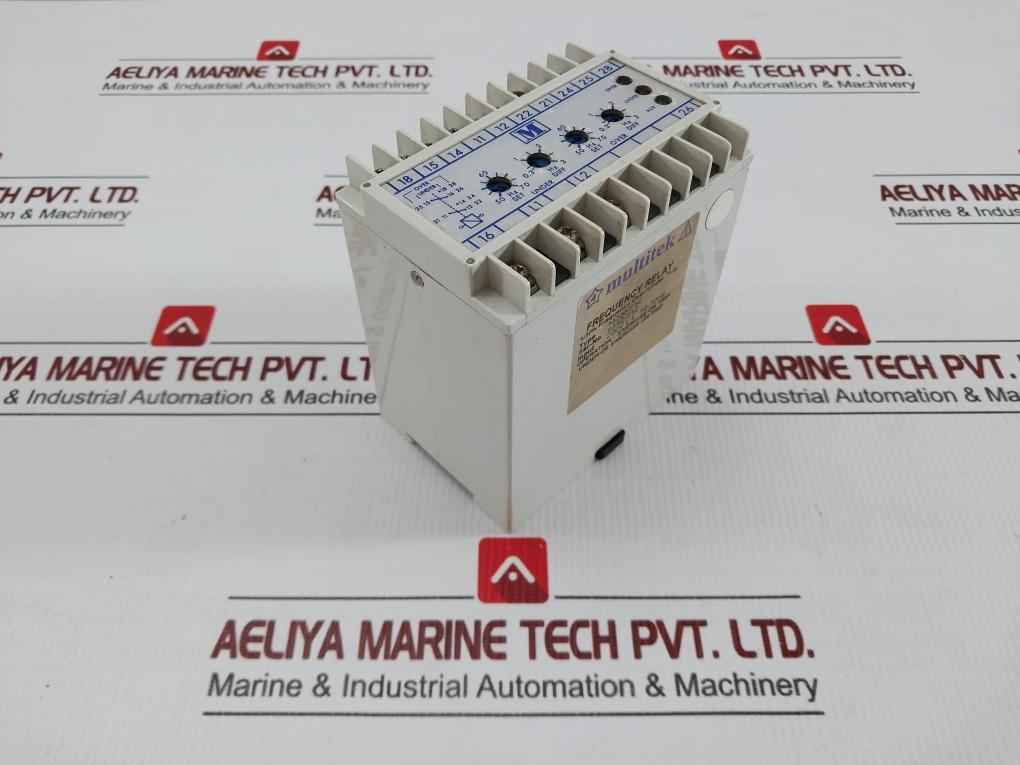 Multitek 220V 50-70Hz Frequency Relay M200-f1C