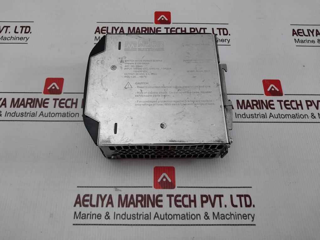 Murr Elektronik 85440 Switch Mode Power Supply 24 Vdc 5A