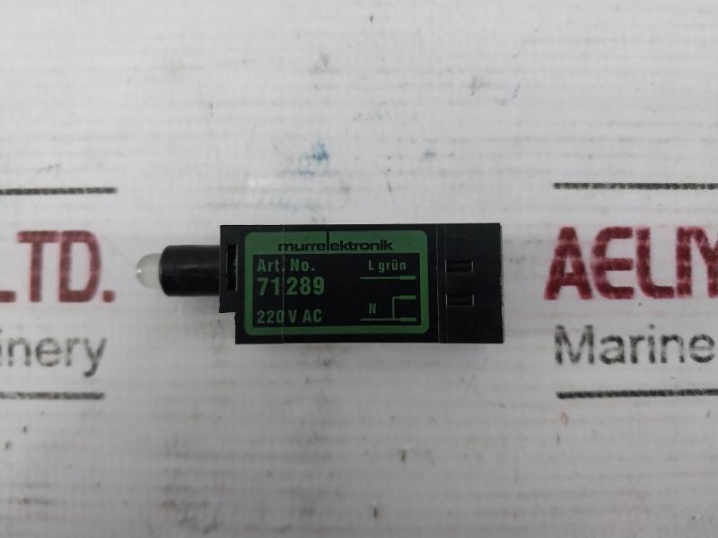 Lot Of 4X Murrelektronik 71289 Led Indicator Opac/Green 220V Ac