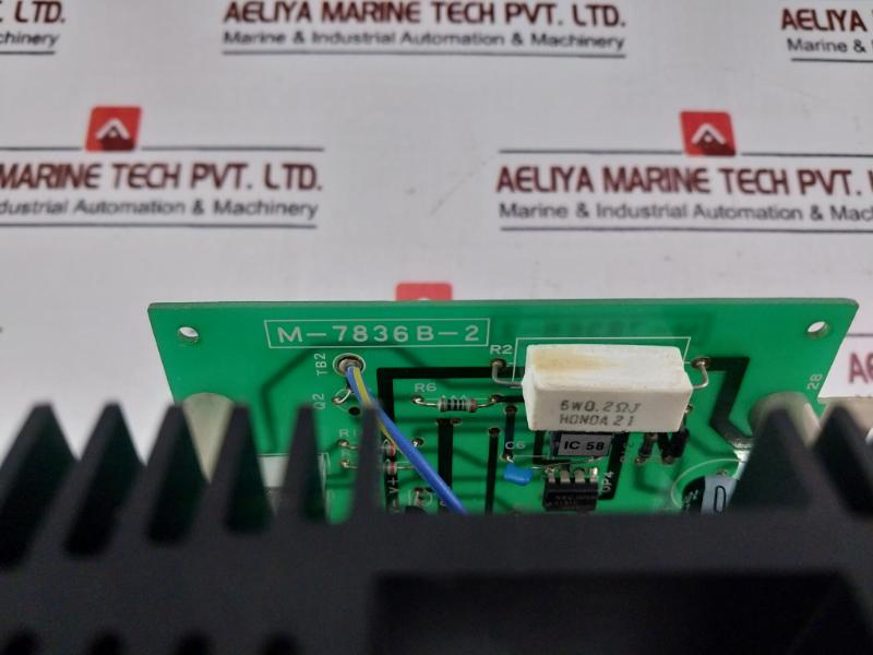 Musasino M-7836 B-2 Tank Level Indicator System Pcb 4.1202