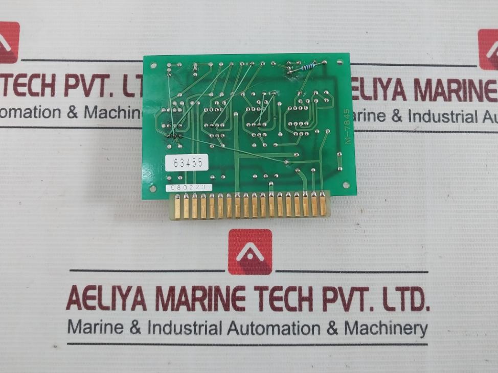 Musasino M-7845 Ballast Tank Level Gauge Pcb Card M-7845