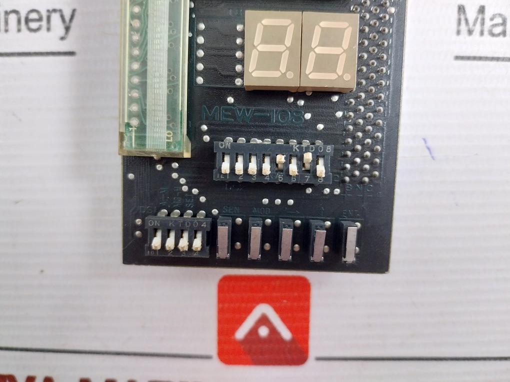 Musasino Mew-108 Indicator Unit Pcb