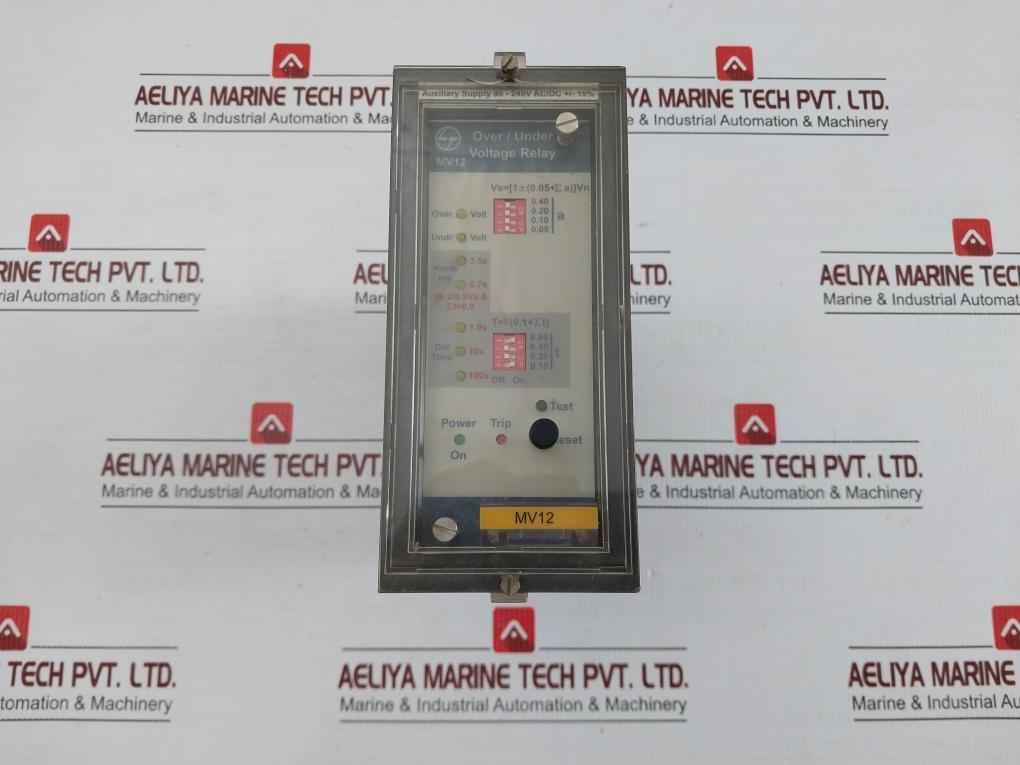 Mv12 Over/Under Voltage Relay 110V Ac L&T