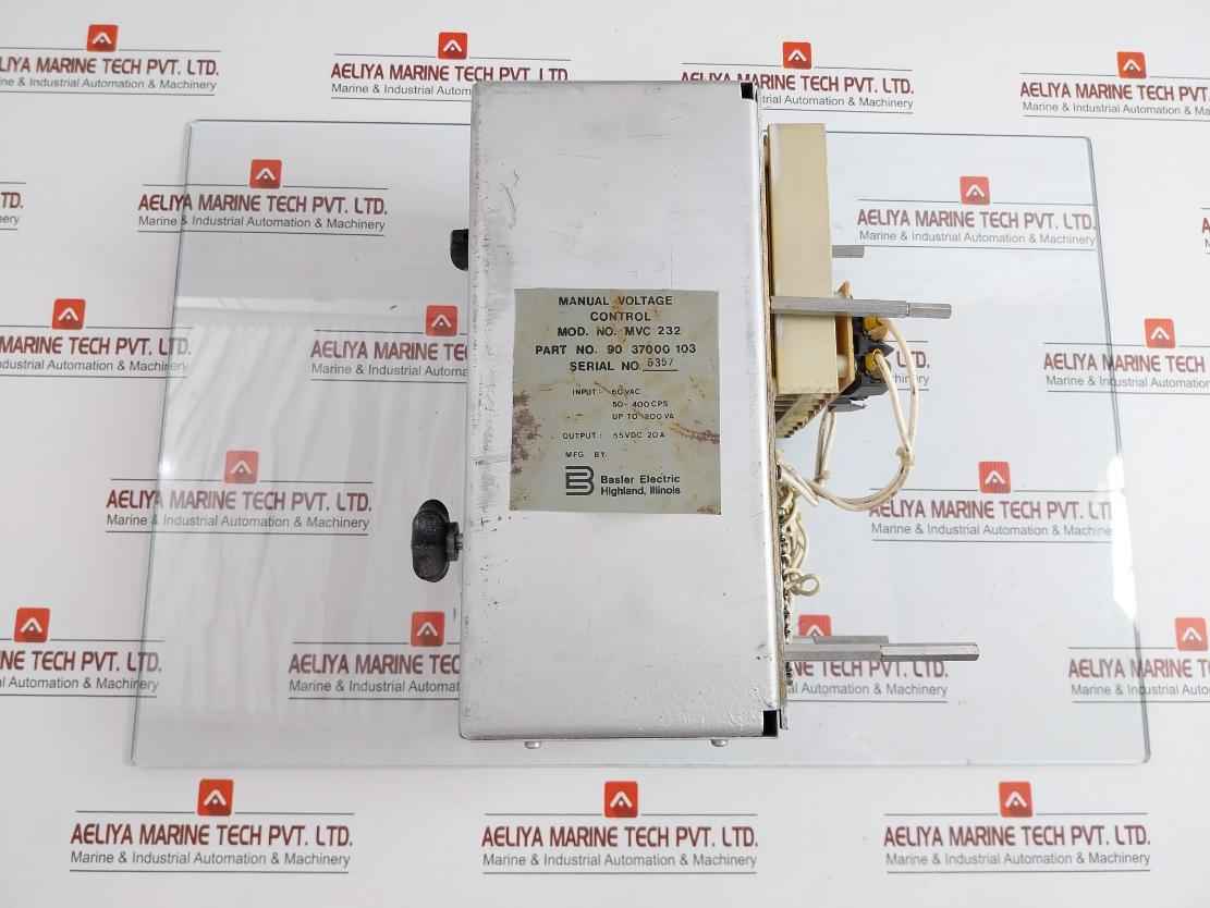 Mvc 232 Electronic Manual Voltage Control Module 60 Vac Basler Electric