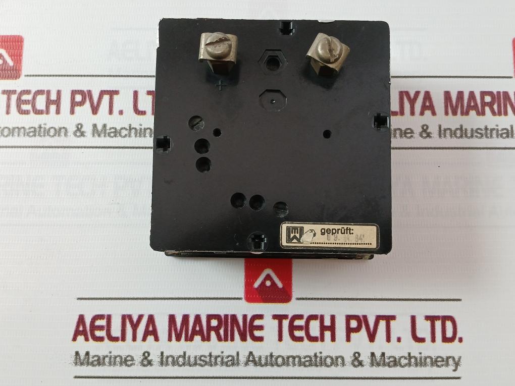 Mw Trop ± 22,5? Ammeter 0-50/100A