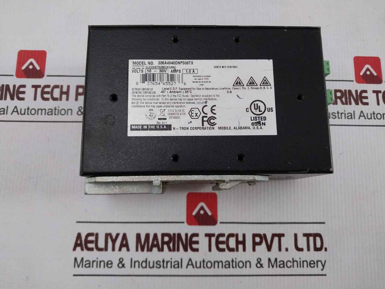 N-tron 336A4940Dnp508Tx 508Tx W/O Din Rail Industrial Ethernet Switch